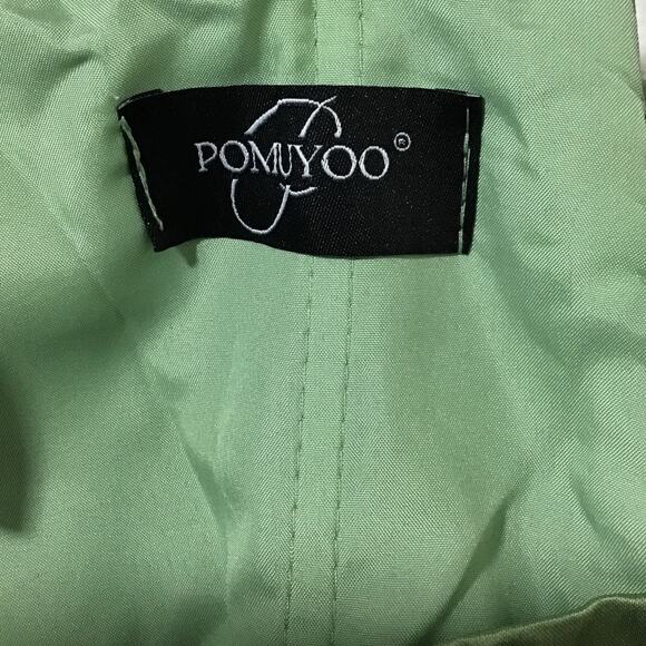 FORMAL PARTY SZ 2 XS Green Sage Sequin Sweetheart Neck Maxi Dress NEW B63 - Picture 4 of 8